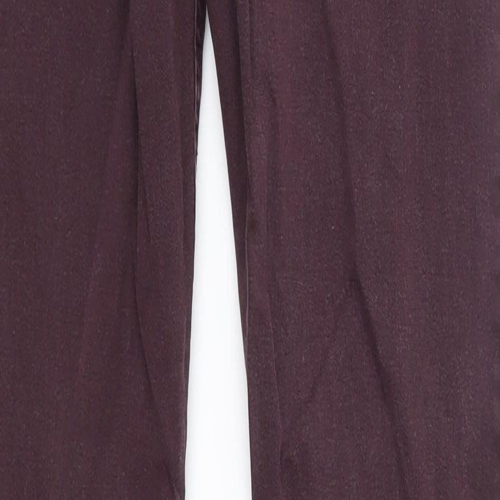 Preworn Womens Red Skinny Jeans Size 10 L31 in - super skinny