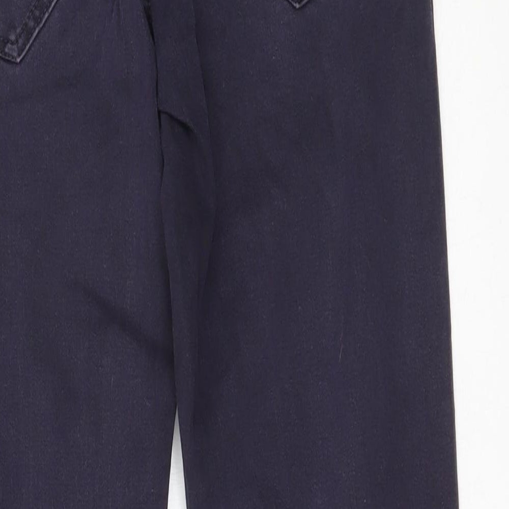 H&M Womens Purple Straight Jeans Size 10 L25 in