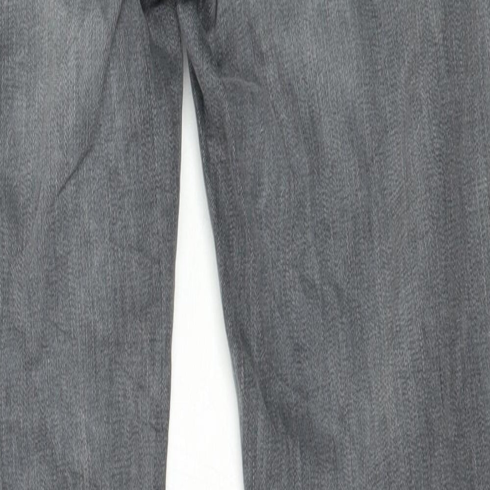 Rich & Royal Womens Grey Skinny Jeans Size 28 L30 in