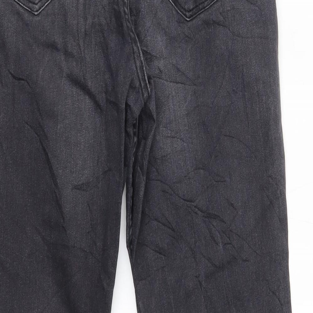 H&M Womens Black Flared Jeans Size 29 L26 in