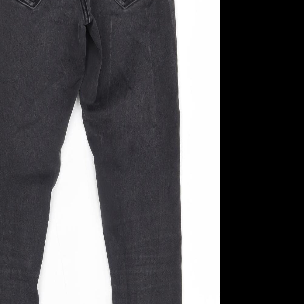VERO MODA Womens Black Skinny Jeans Size 28 in L23 in