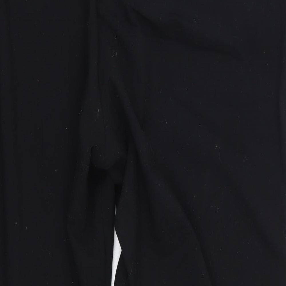 Marks & Spencer Womens Black Trousers Size 40 in L26 in