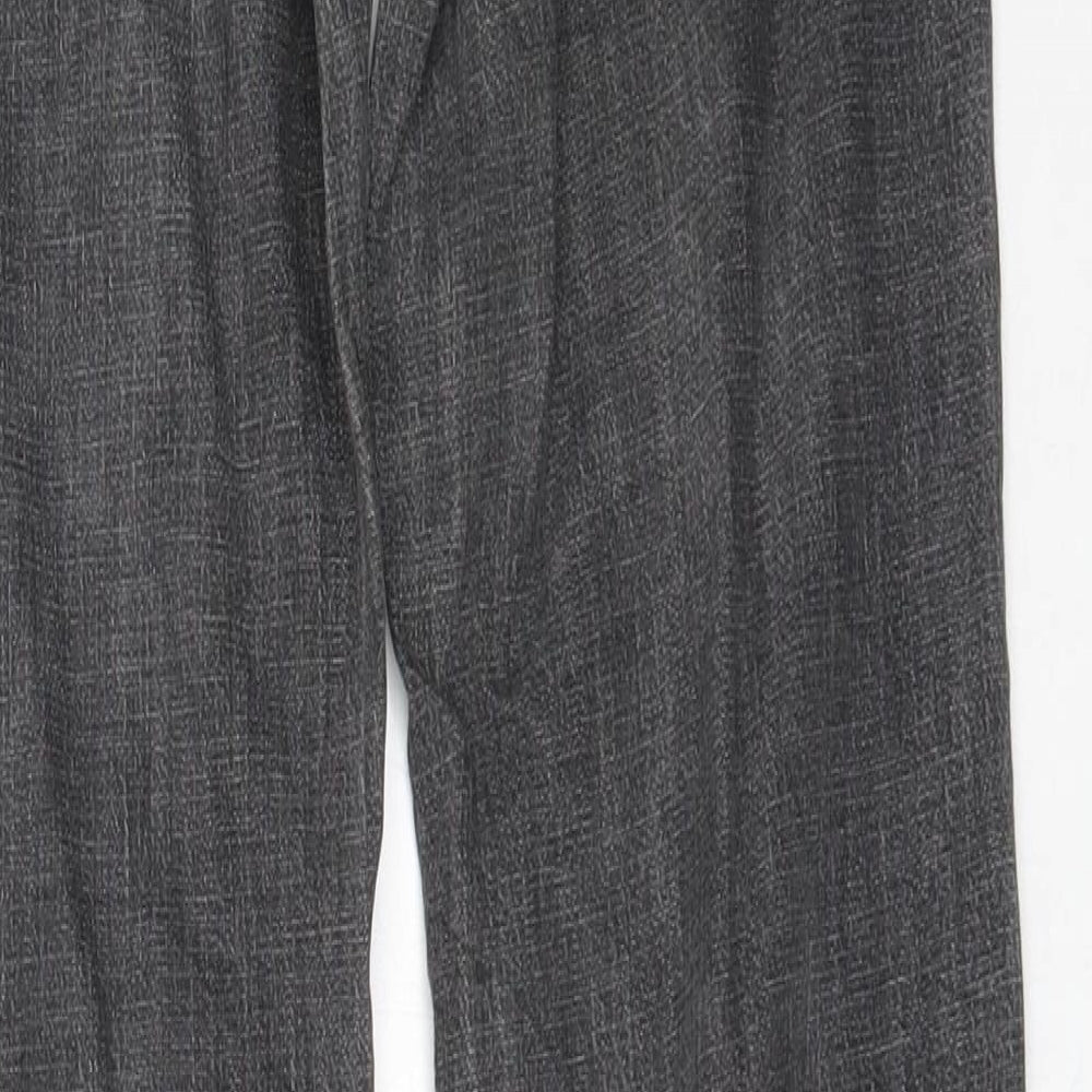 calliope Womens Grey Straight Jeans Size M L32 in