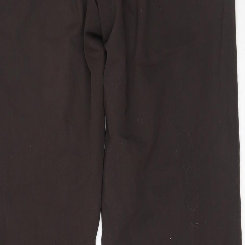 Camaïeu Womens Brown Trousers Size 12 L30 in
