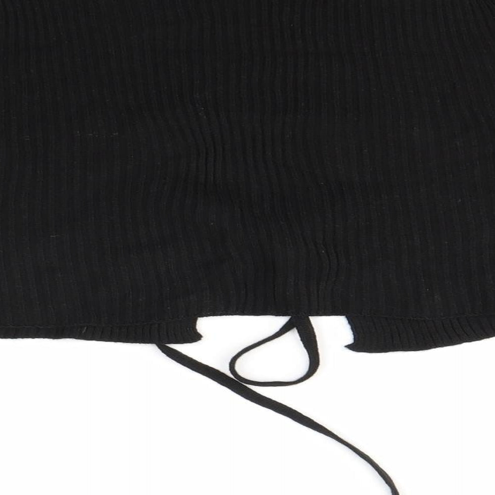 Nasty Gal Womens Black Cardigan Jumper Size M