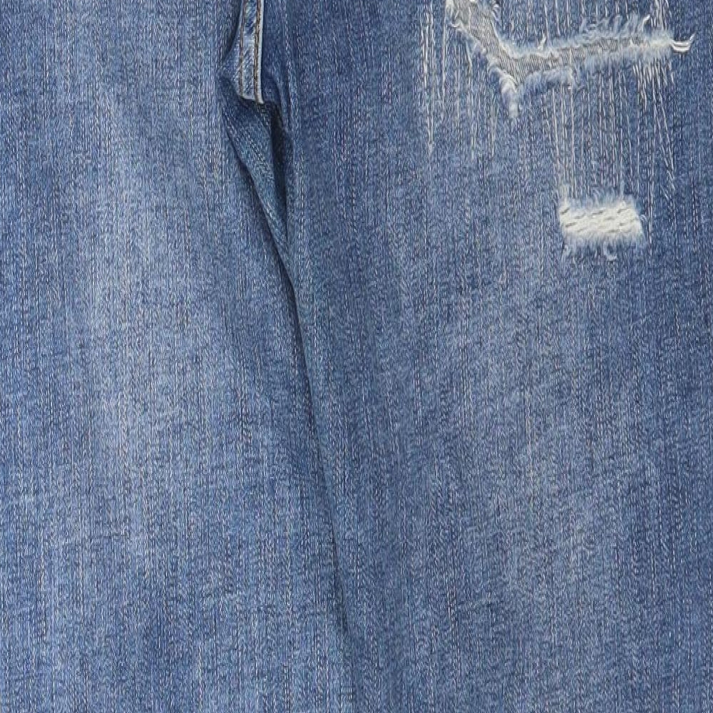 & Denim Womens Blue Denim Skinny Jeans Size 30 in L29 in