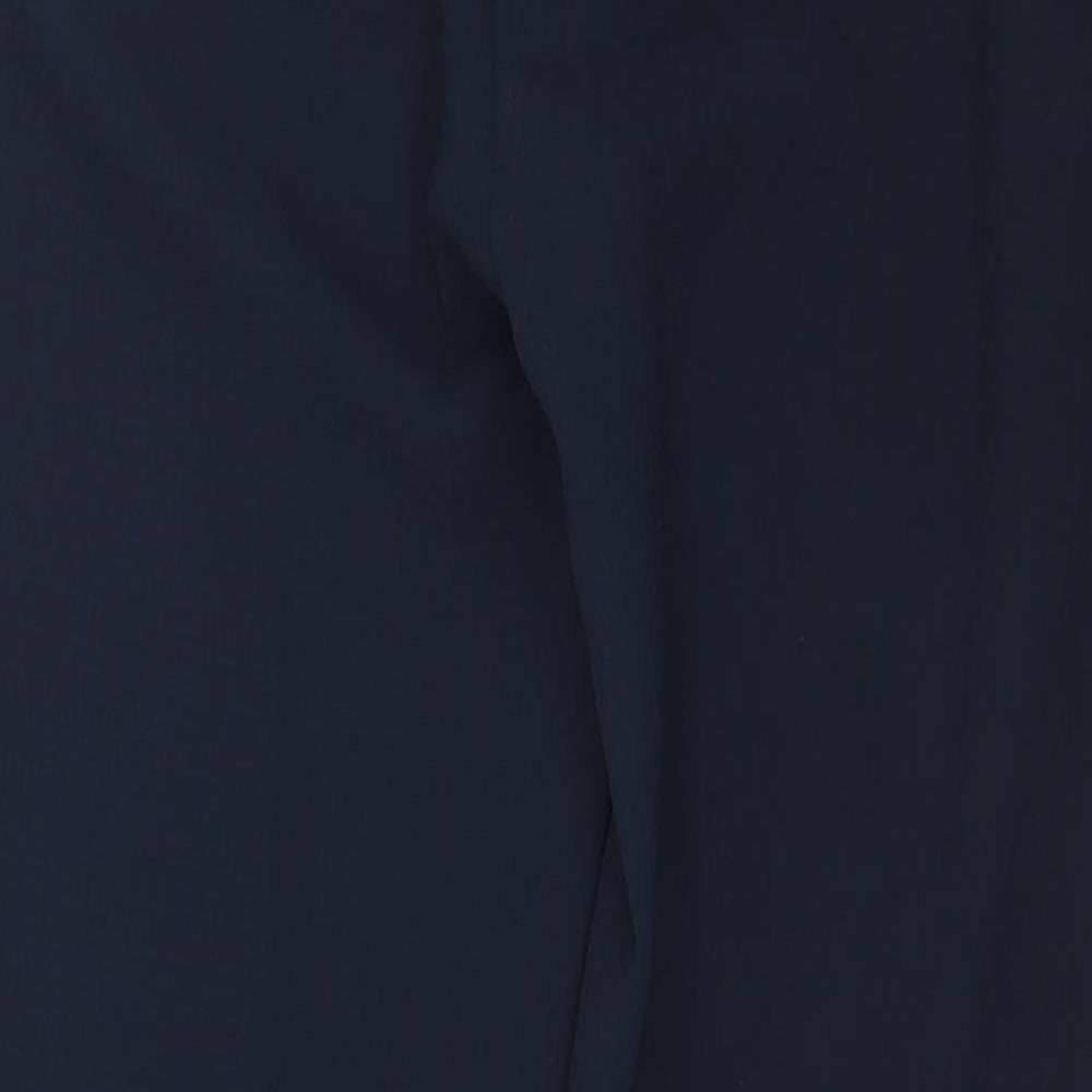 H&M Womens Blue Trousers Size 10 L27 in