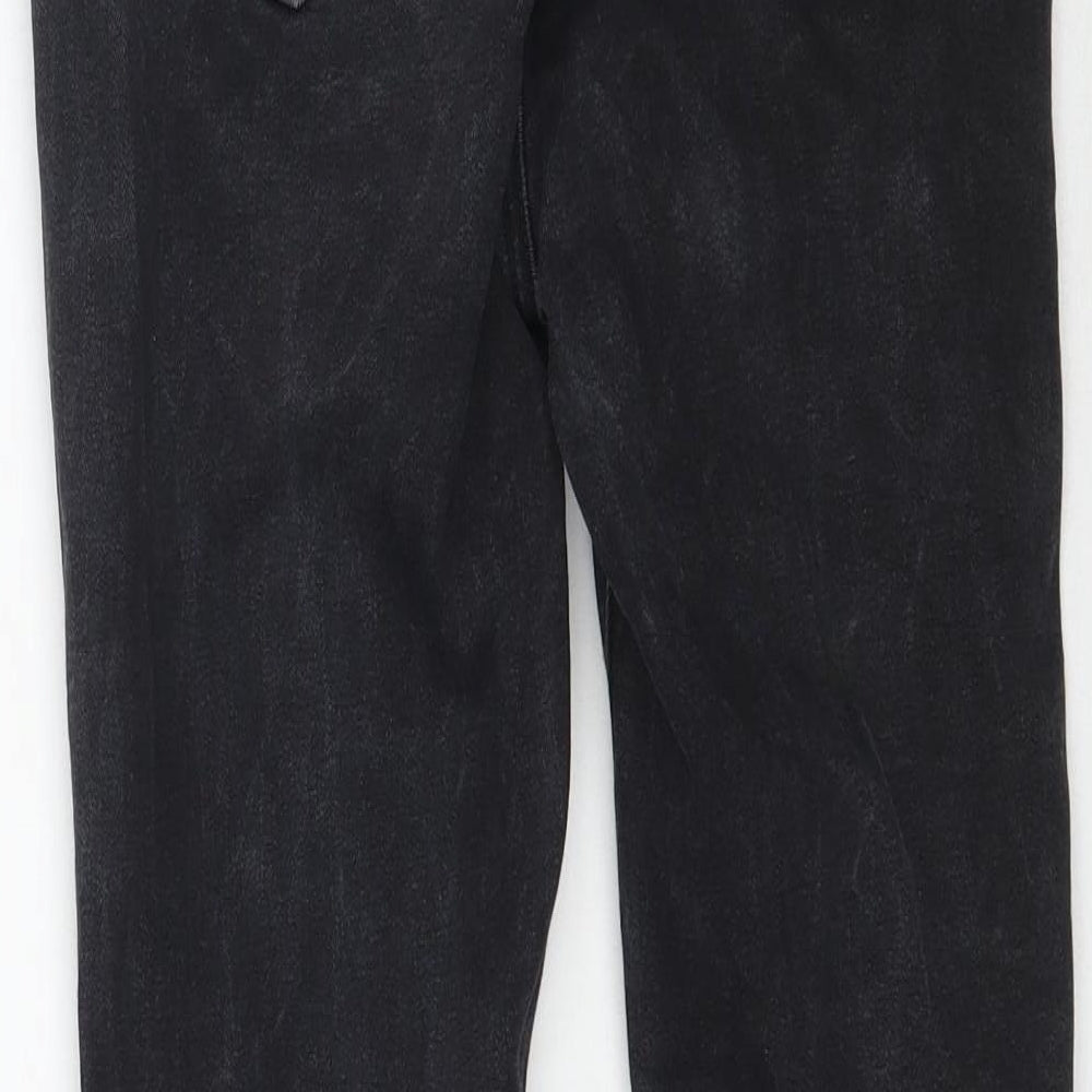 Denim Co. Womens Black Denim Skinny Jeans Size 4 L25 in