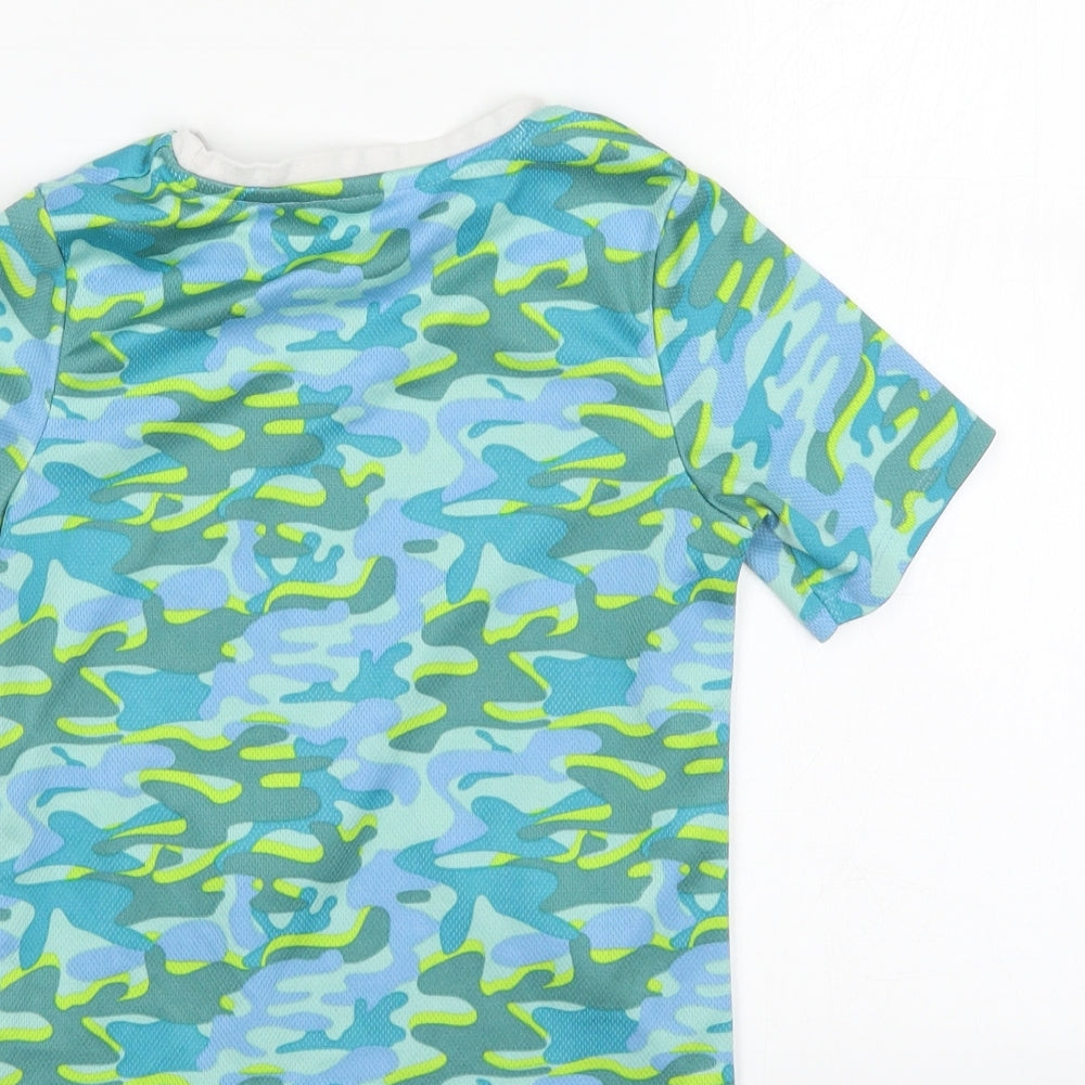 Pep & Co Boys Multicoloured Camouflage Basic T-Shirt Size 5-6 Years