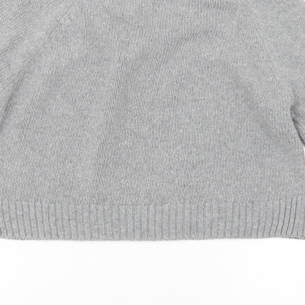 Terranova Womens Grey Knit Pullover Jumper Size S