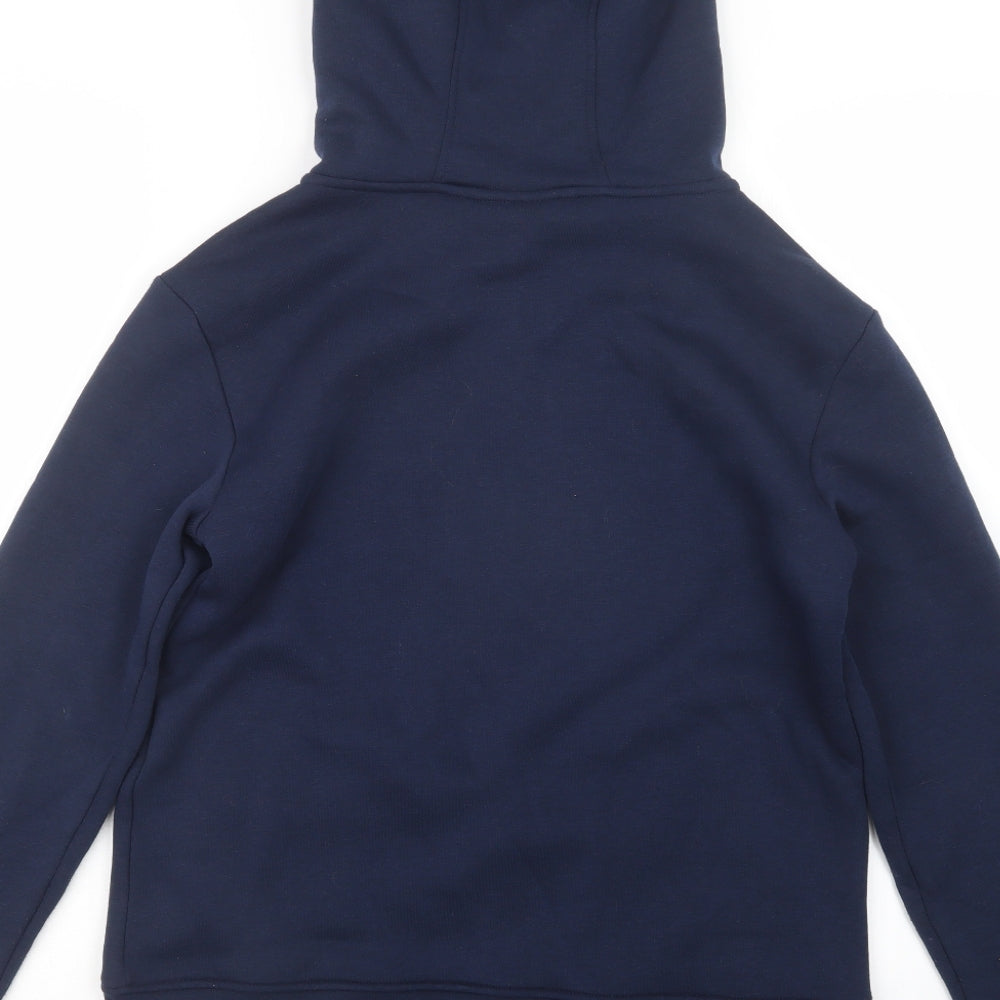 LA Gear Womens Blue Full Zip Hoodie Size 8