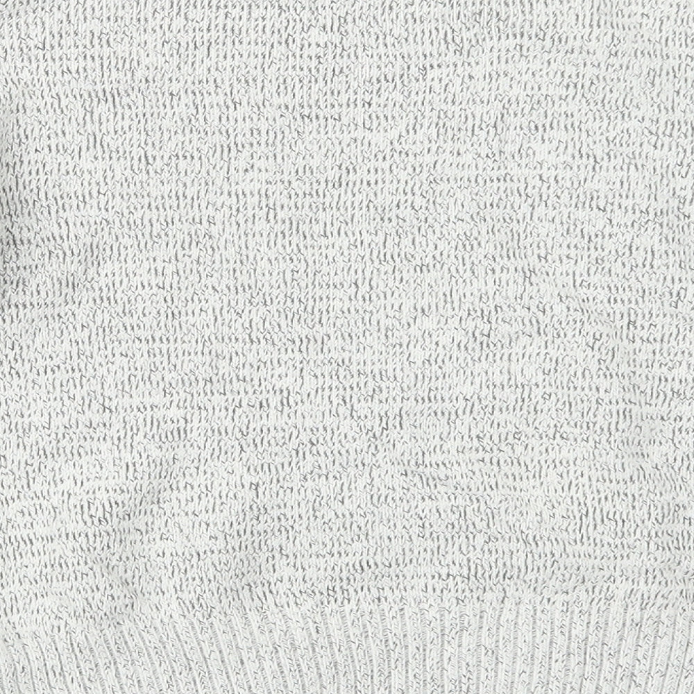 Topshop Womens Grey Knit Pullover Jumper Size S
