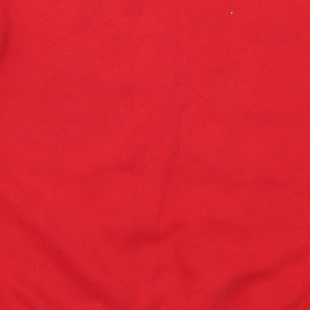 Primark Womens Red Pullover Sweatshirt Size 6 - Mickey Mouse