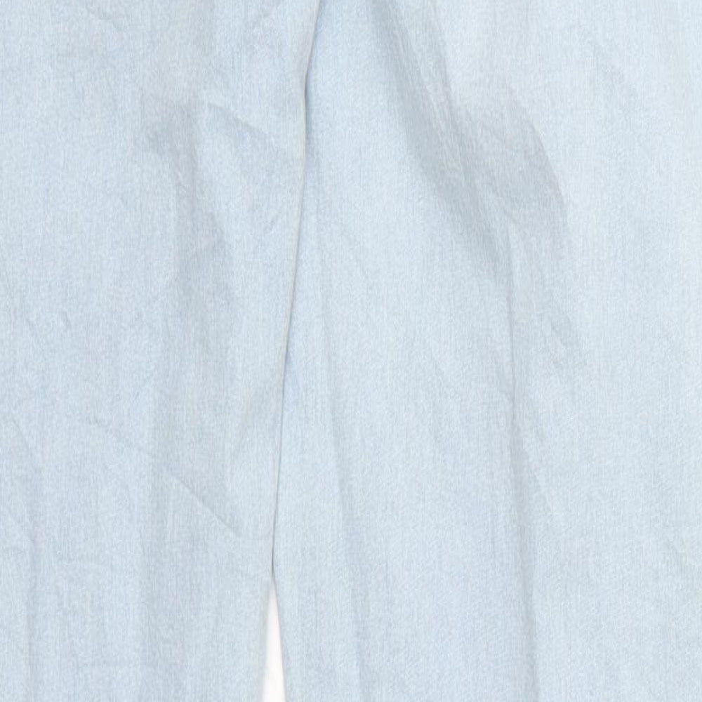 Preworn Womens Blue Denim Skinny Jeans Size 12 L30 in