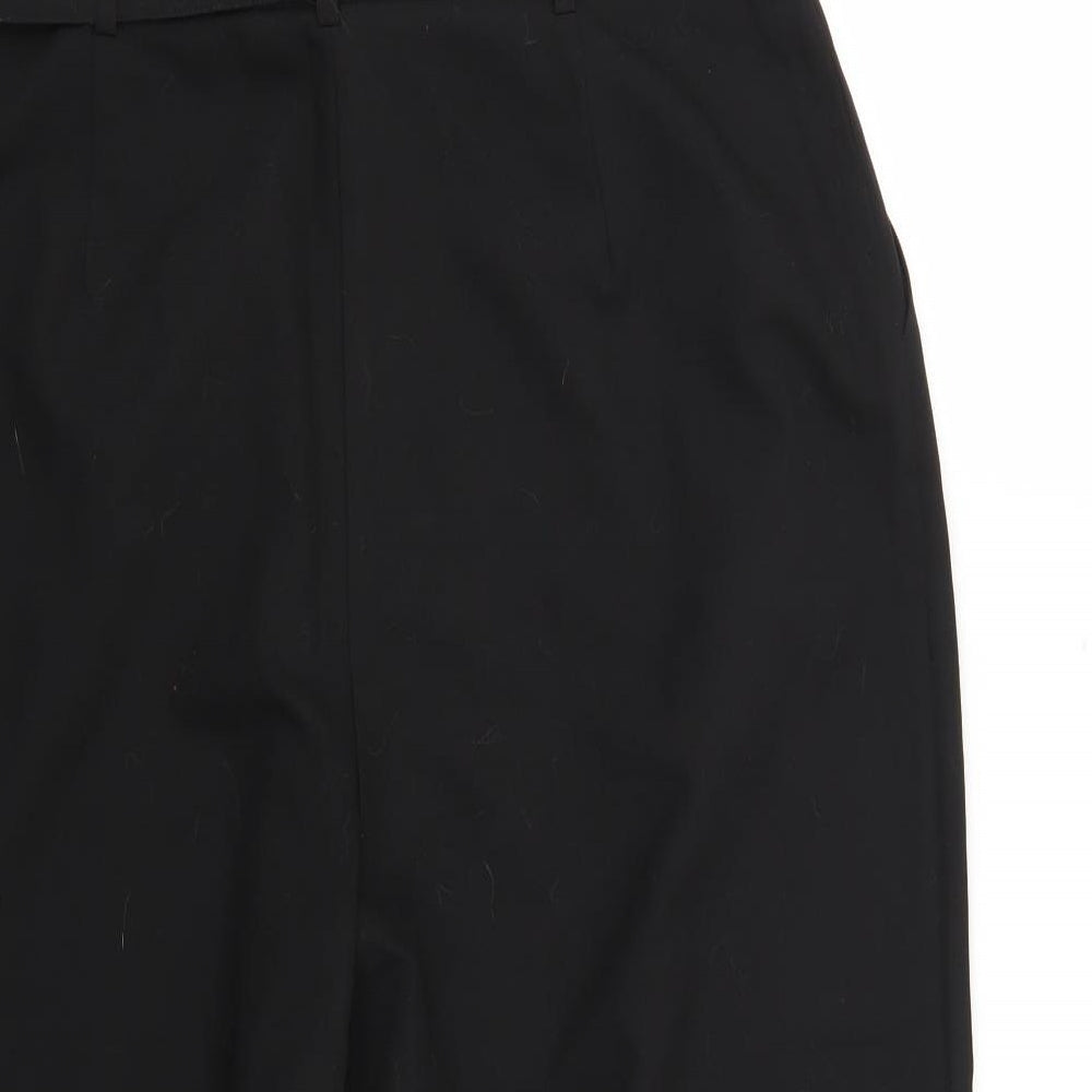 ASOS Womens Black Trousers Size 16 L23 in