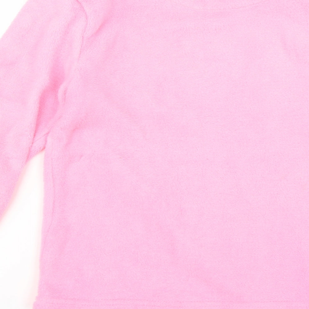 i believe in unicorns Womens Pink Geometric Top Pyjama Top Size 8