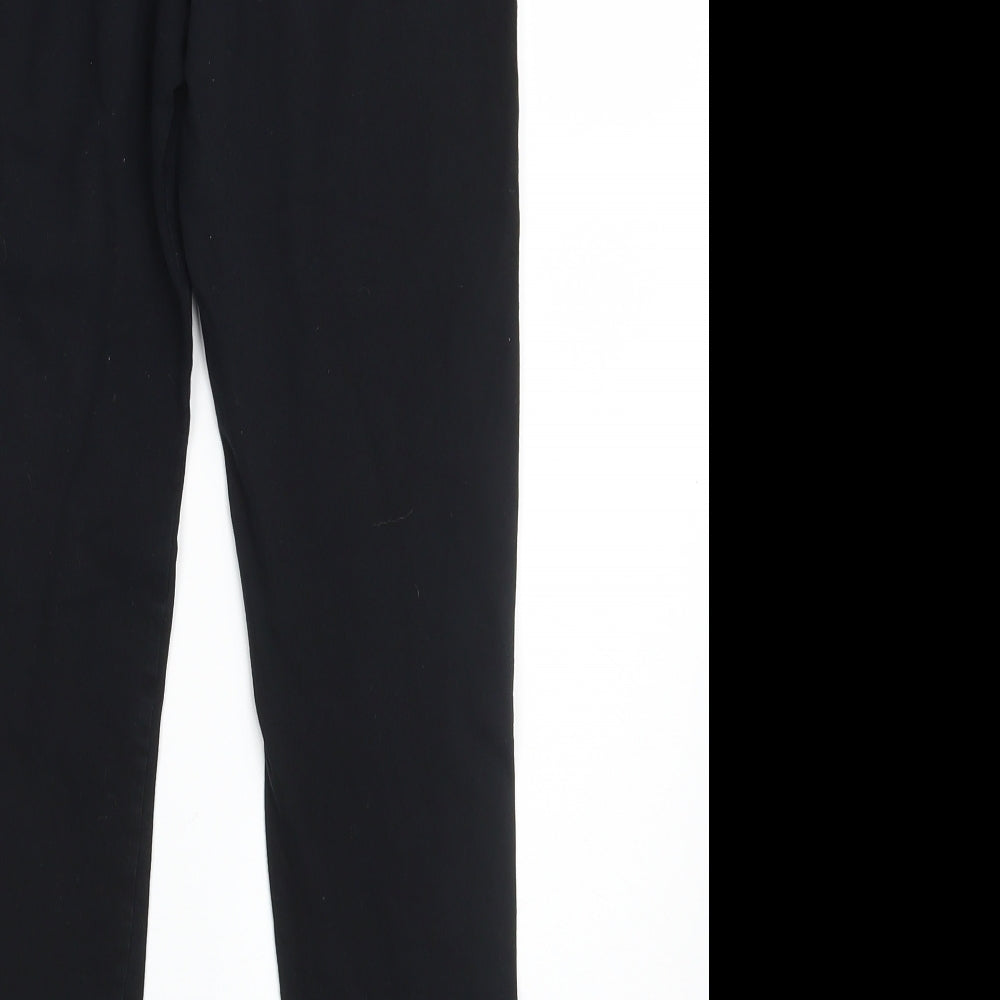 Select Womens Black Jegging Leggings Size 10 L25 in