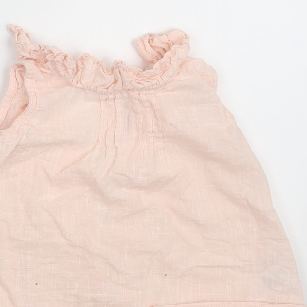 Matalan Girls Pink Basic Button-Up Size 12-18 Months