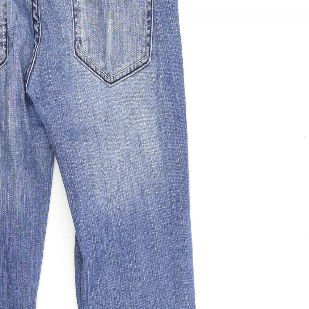 Sinsay Womens Blue Denim Skinny Jeans Size 8 L28 in
