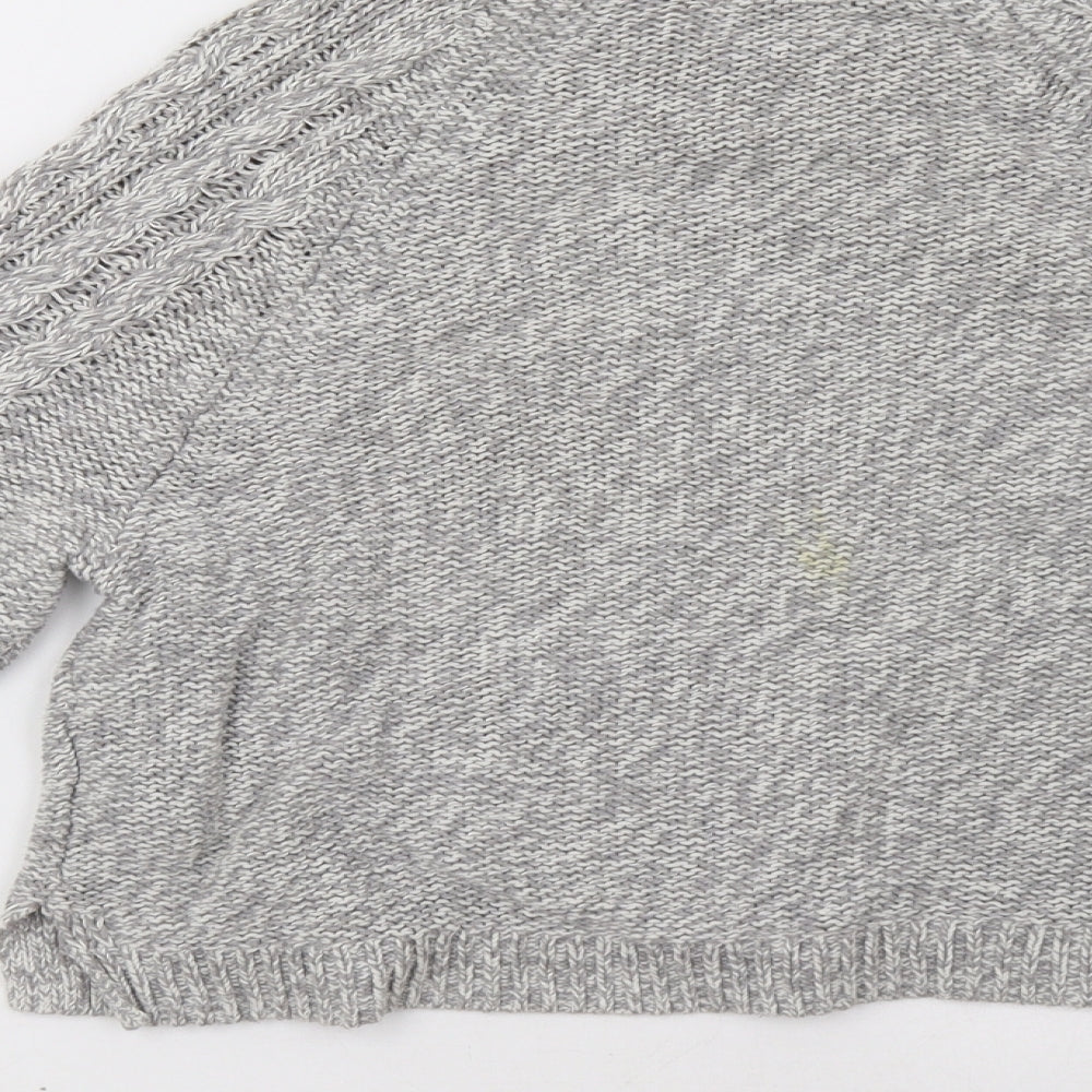 H&M Womens Grey Pullover Sweatshirt Size M