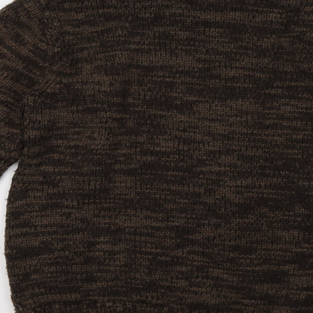refectory Mens Brown Pullover Sweatshirt Size M