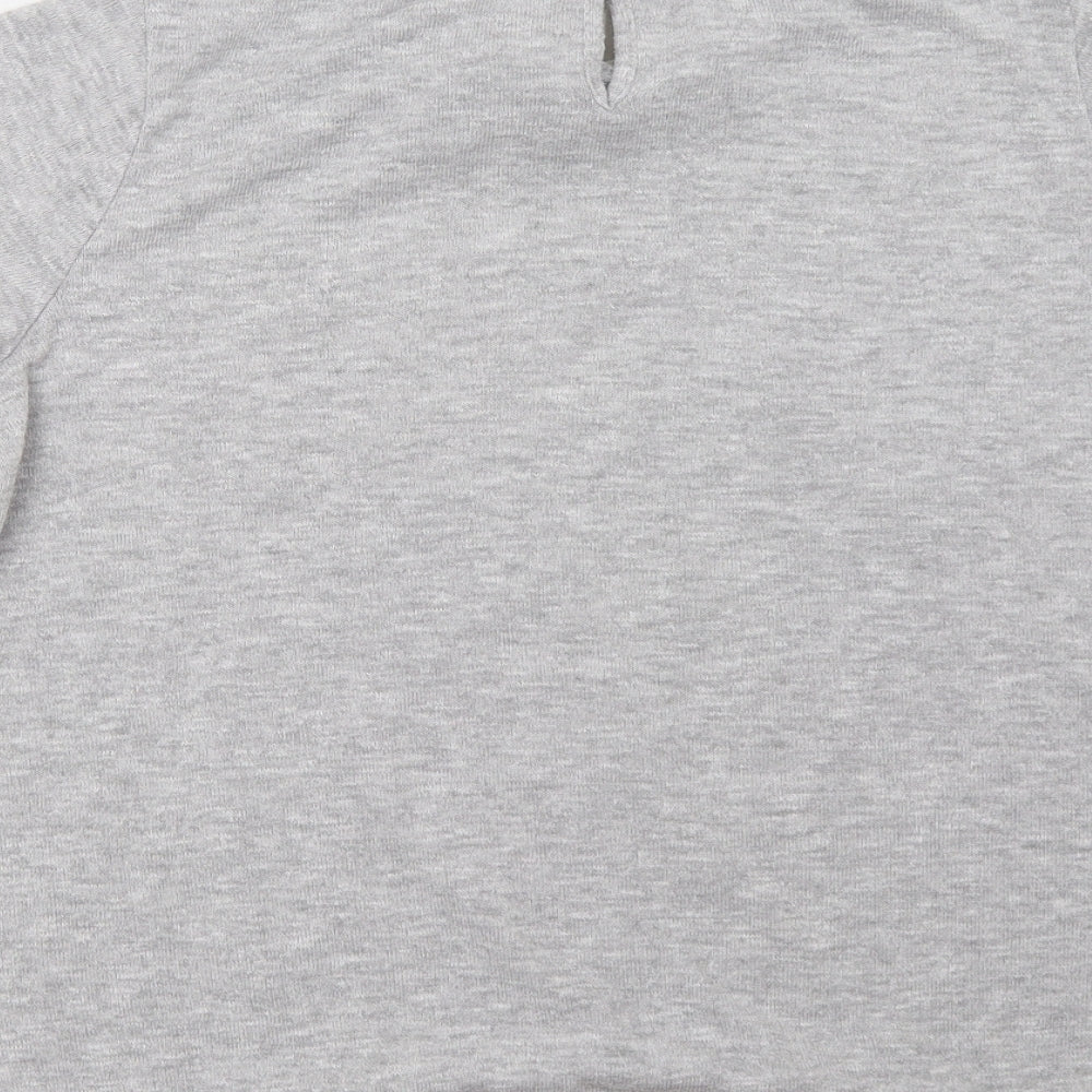 Sainsburys Womens Grey Pullover Sweatshirt Size 18