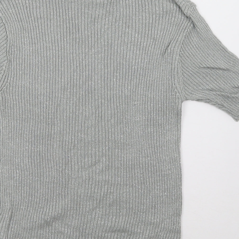 Bonmarché Womens Grey Pullover Sweatshirt Size L
