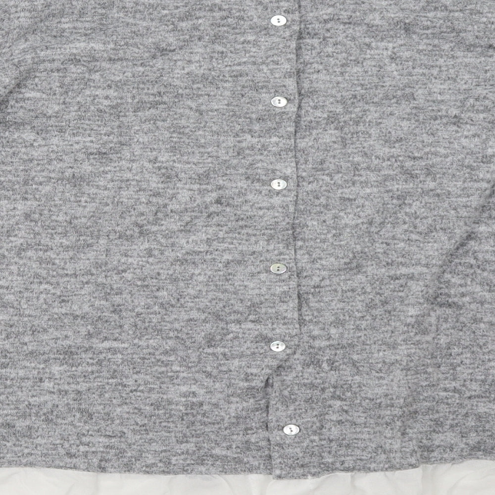 bellambria Womens Grey Pullover Sweatshirt Size XL