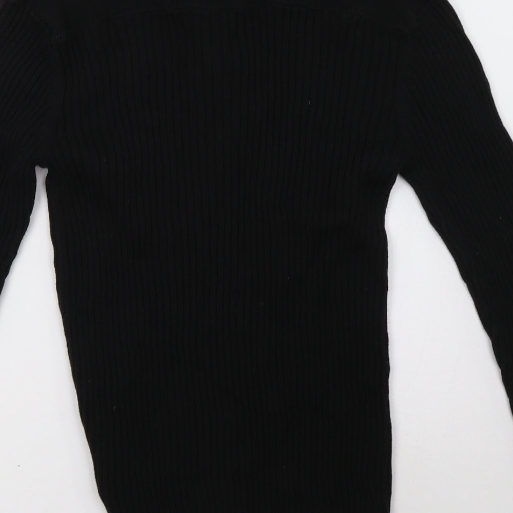 Express Mens Black Pullover Sweatshirt Size L