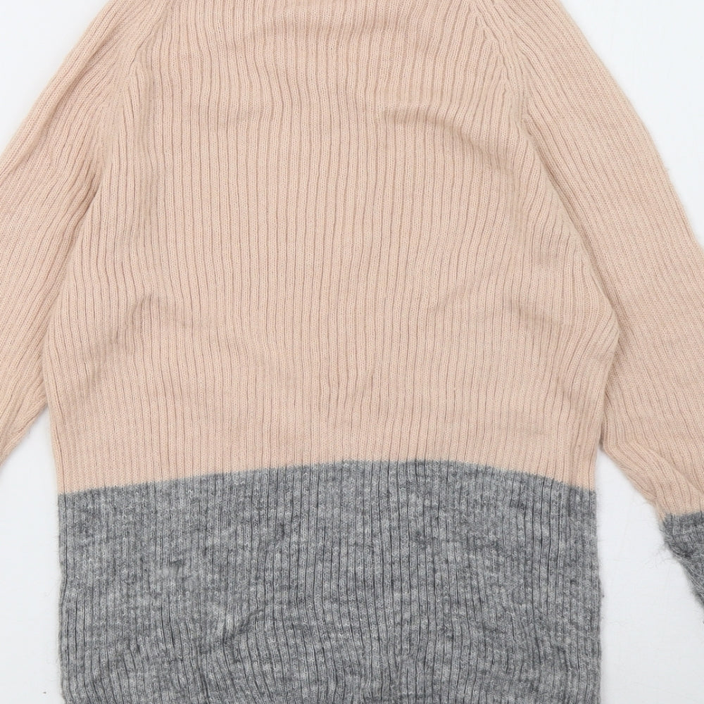 VERO MODA Womens Pink Pullover Sweatshirt Size M
