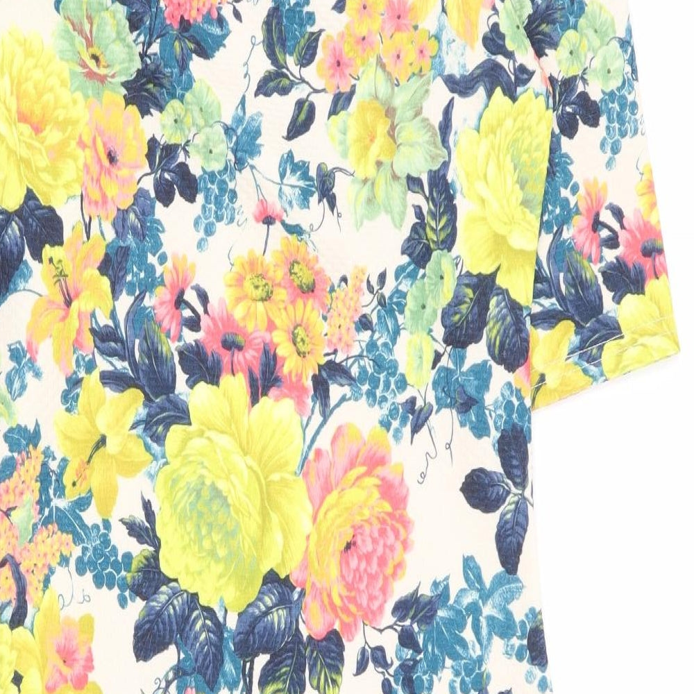 Sisters point Womens Multicoloured Floral Fit & Flare Size S
