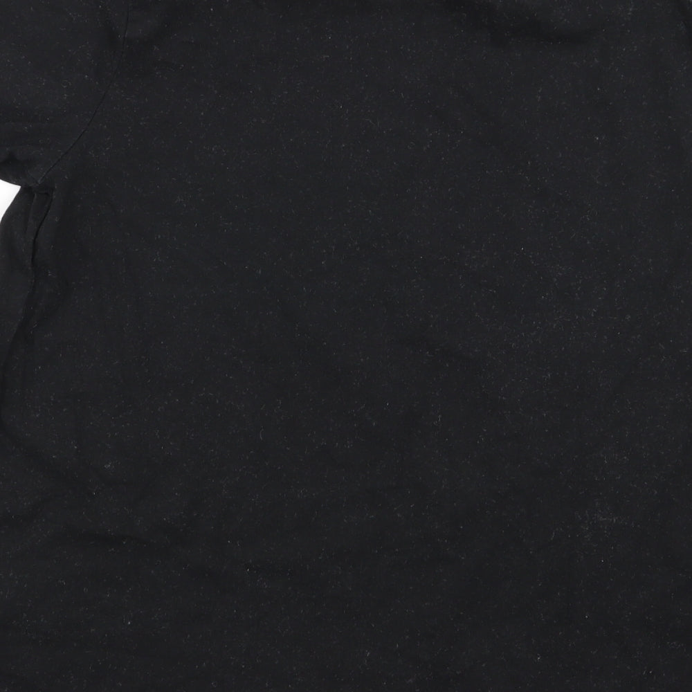 ASOS Womens Black Basic T-Shirt Size 8