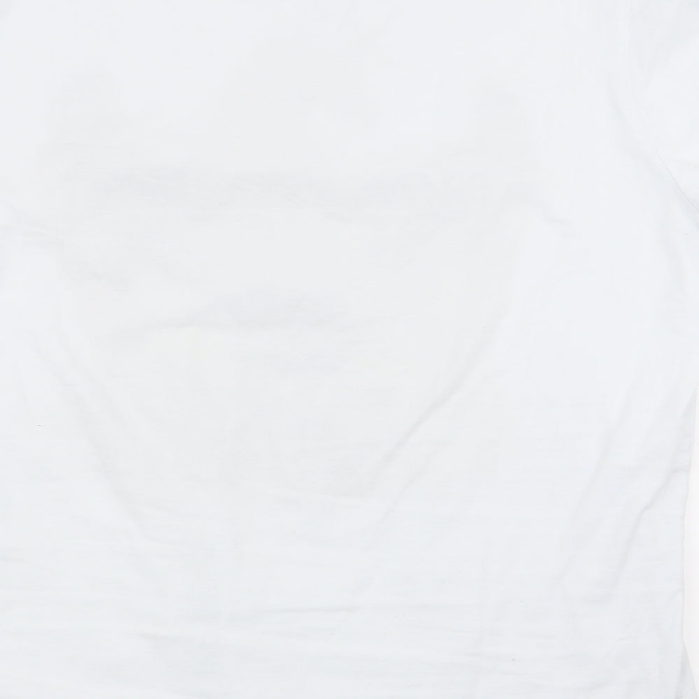 do your crypto Mens White T-Shirt Size M