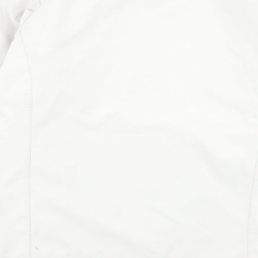sol Womens Ivory Jacket Coat Size L