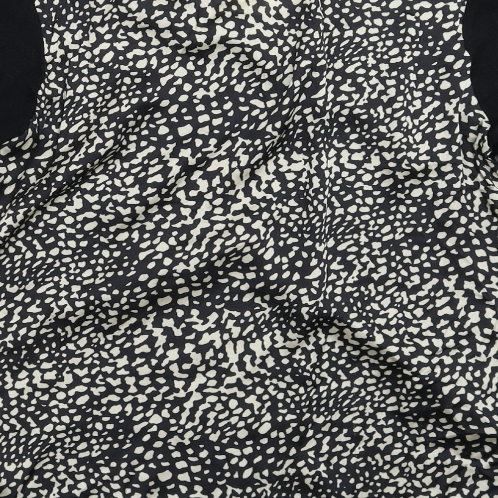 Marks and Spencer Womens Black Knit Pullover Jumper Size 8