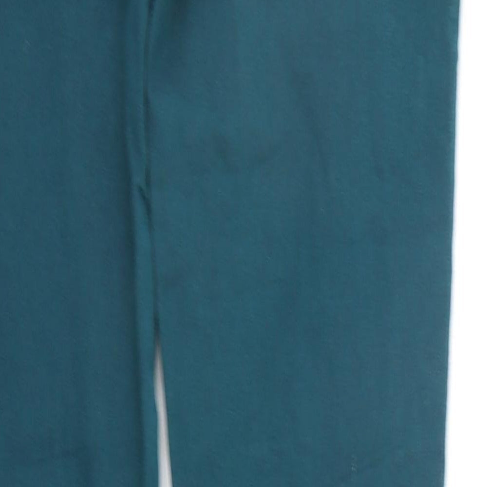 Denim & Co. Womens Green Jegging Jeans Size 12 L27 in