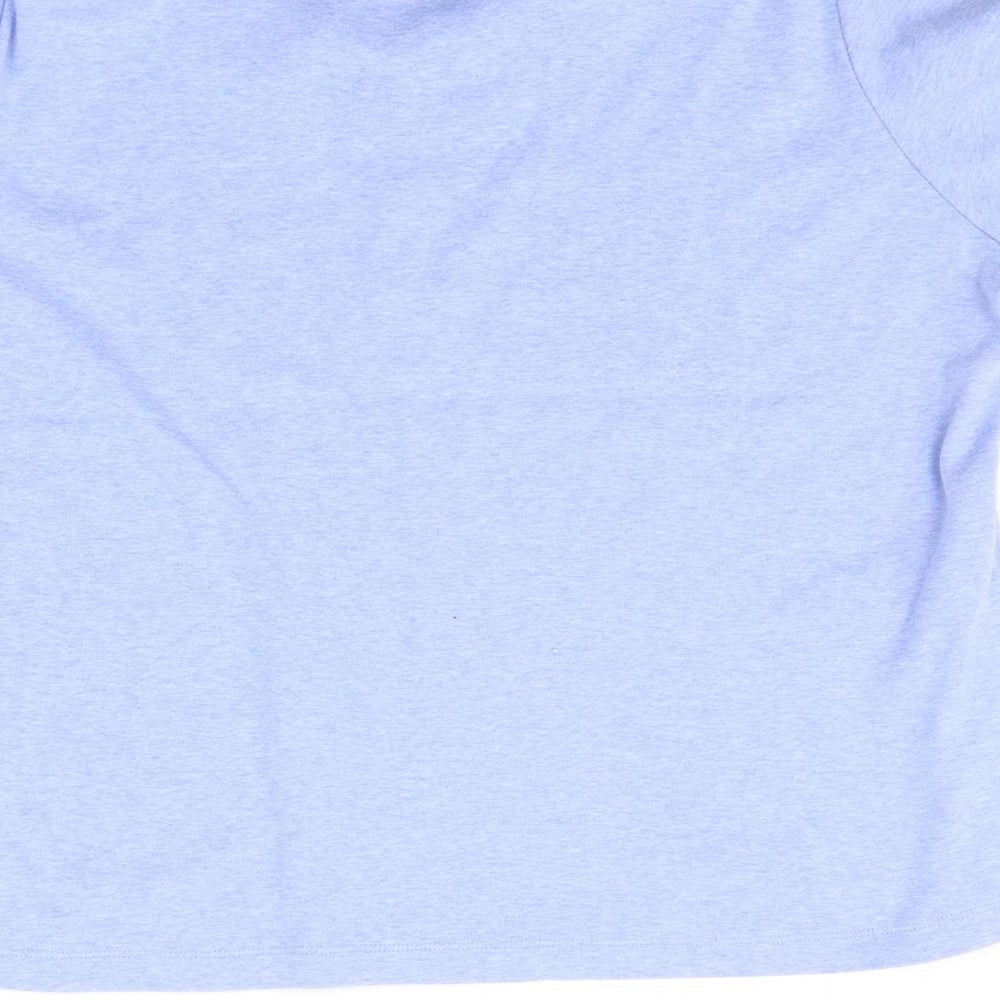 county casual Womens Blue Basic T-Shirt Size XL