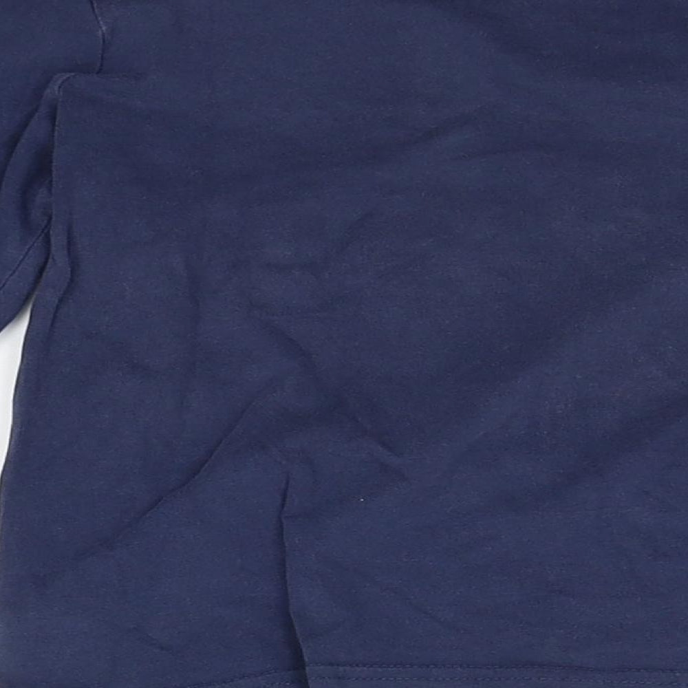 Palomino Girls Blue Basic T-Shirt Size 7-8 Years