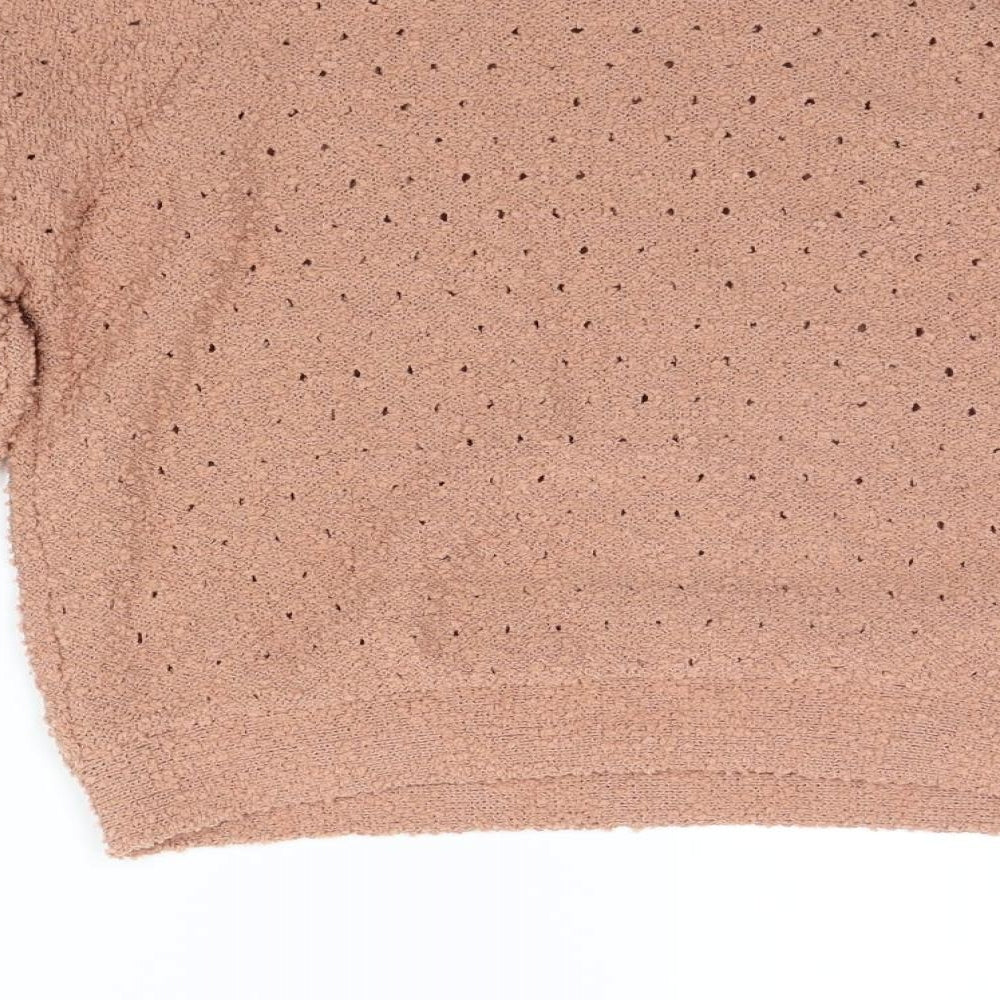 Dreamers Womens Orange Pullover Jumper Size XS