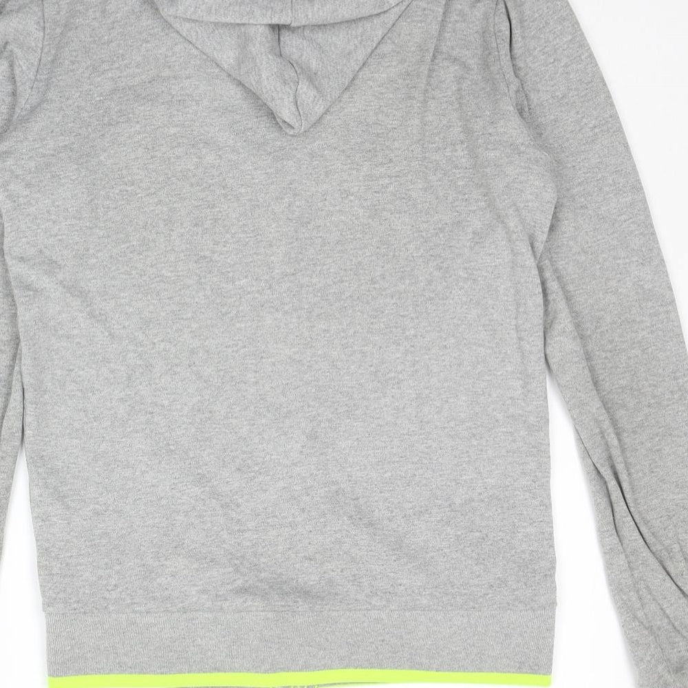 Blue Inc Womens Grey Cardigan Jumper Size S