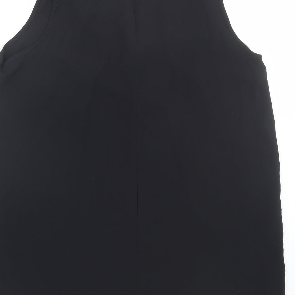 Select Womens Black Basic Blouse Size 14