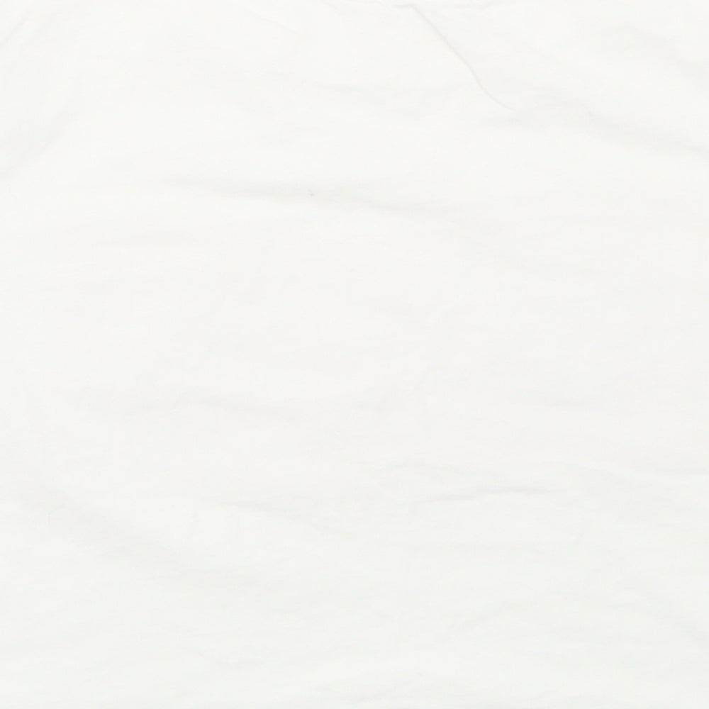 Matalan Girls White Basic T-Shirt Size 11 Years