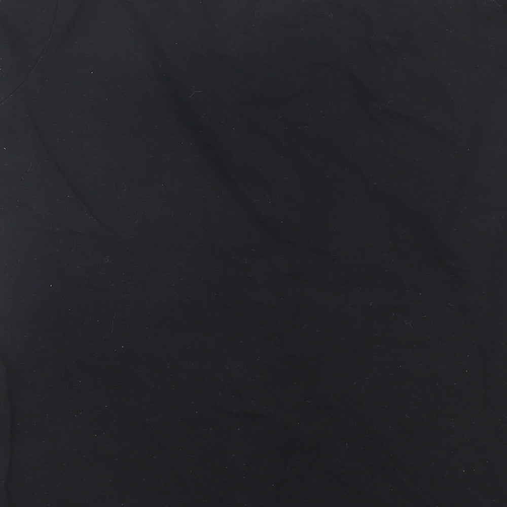 Juliet Womens Black Top Pyjama Top Size M