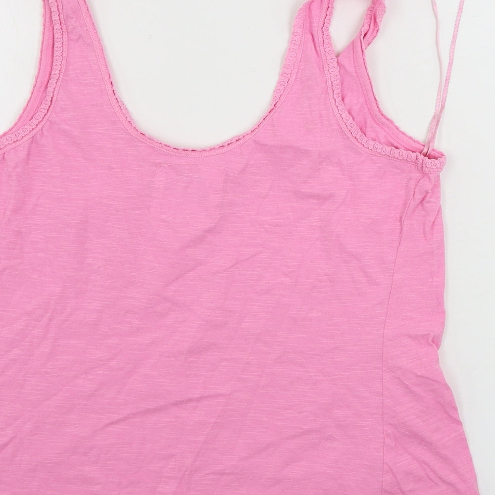 Matalan Womens Pink Basic Tank Size 12