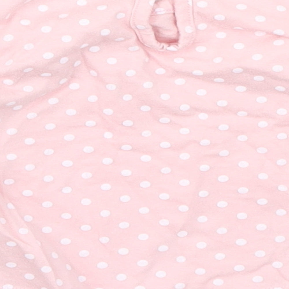 Disney Baby Baby Pink Spotted Basic T-Shirt Size 3-6 Months