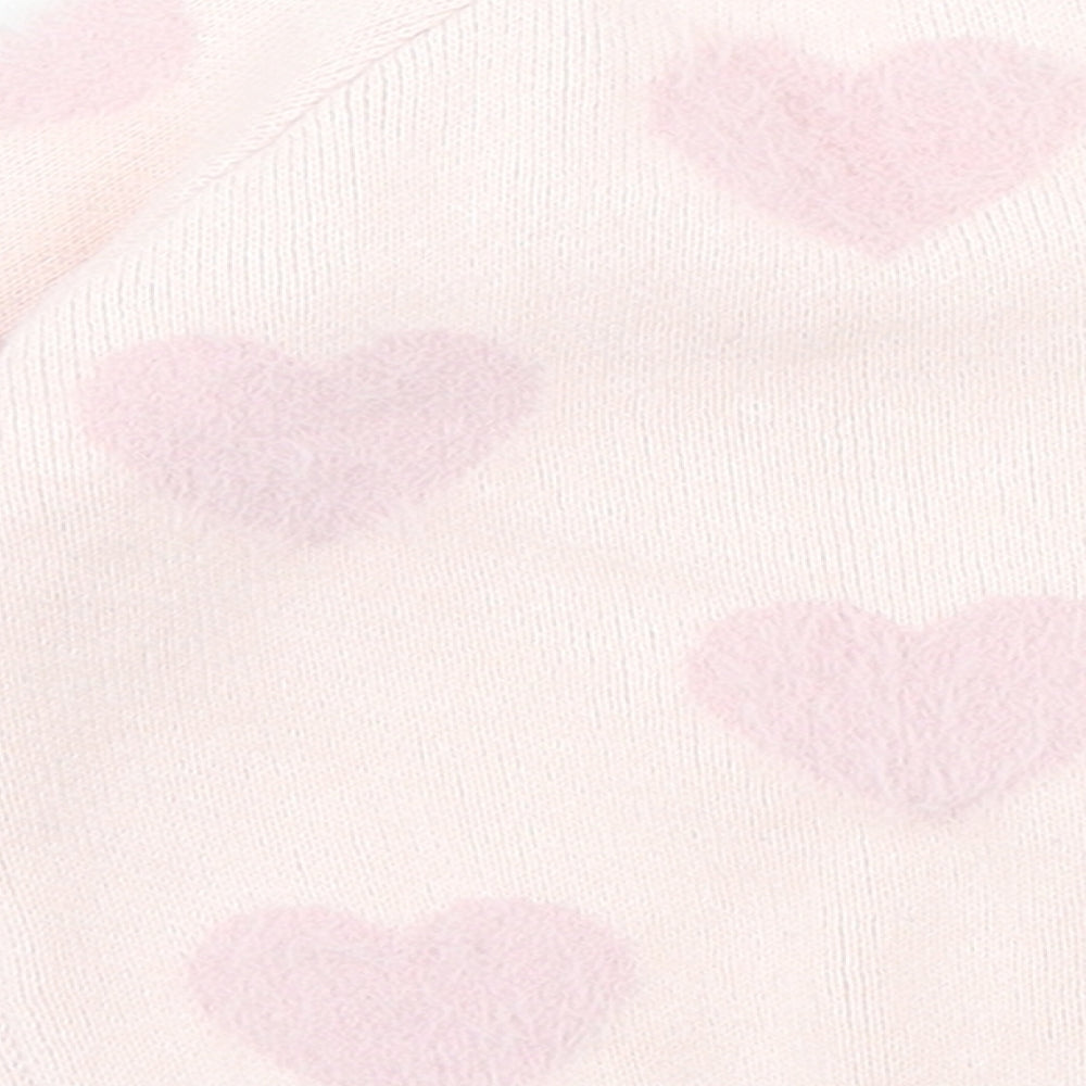 George Girls Pink Pullover Jumper One Size