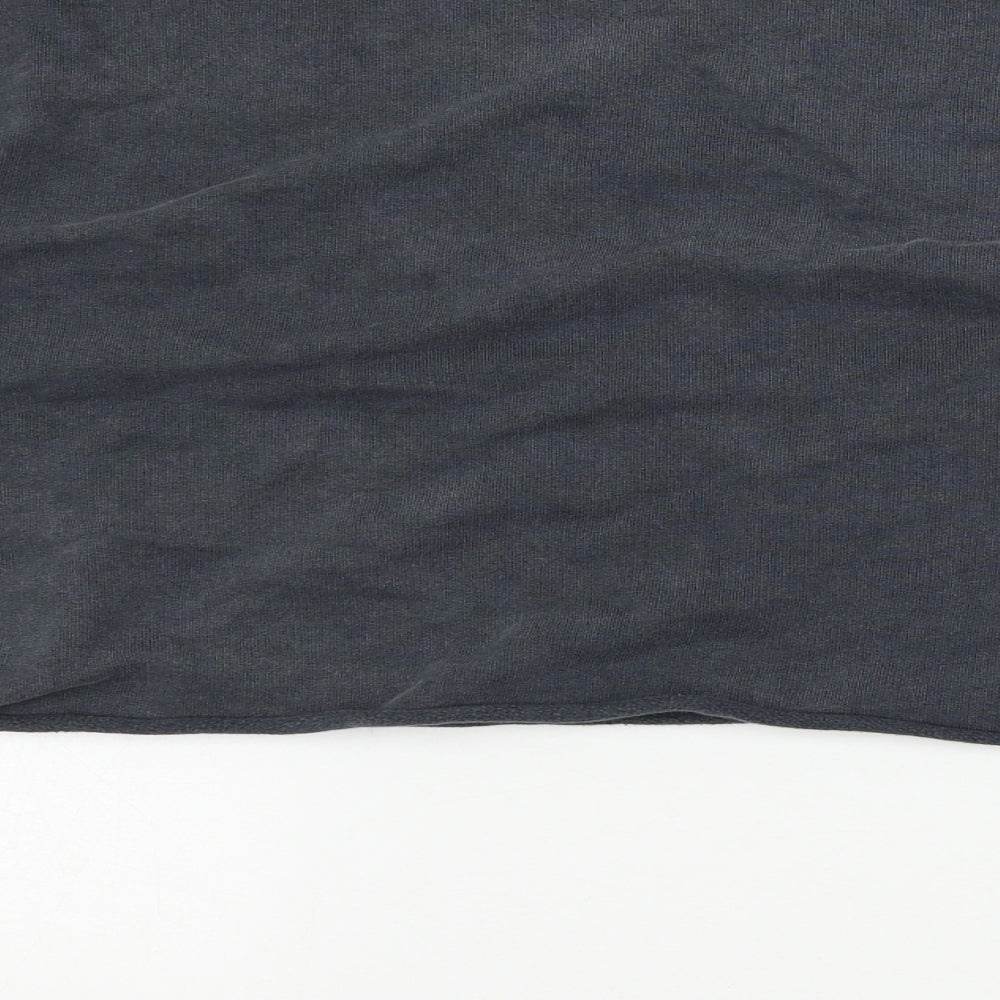 Topshop Womens Grey Pullover Sweatshirt Size 10
