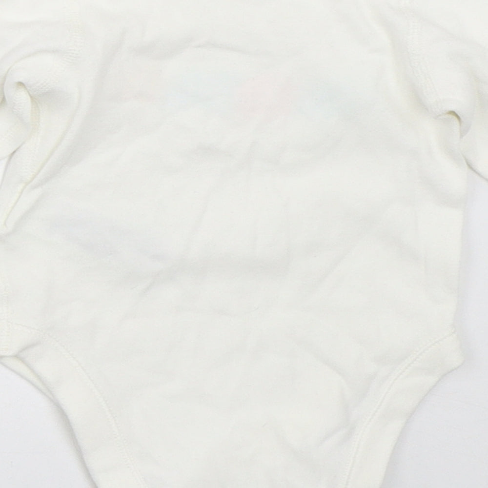 Marks and Spencer Baby White Leotard One-Piece Size 0-3 Months