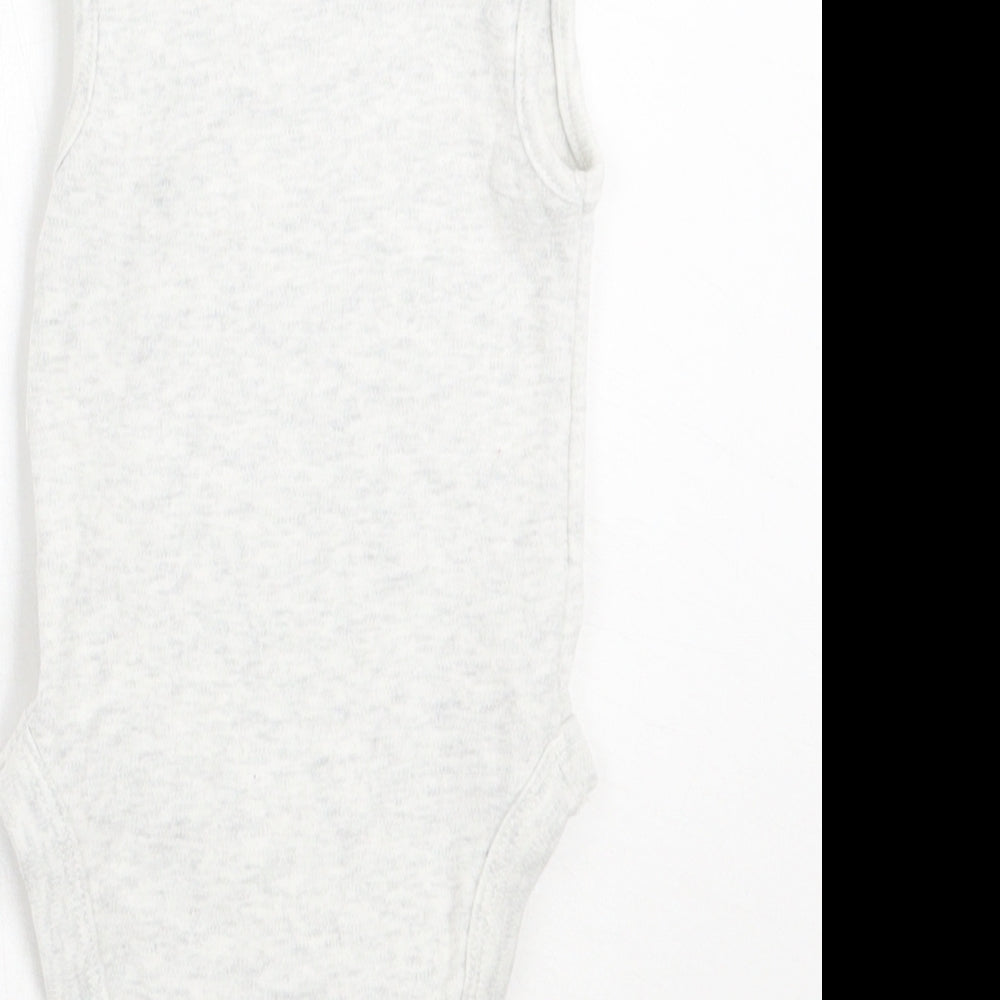 George Baby Grey Babygrow One-Piece Size 3-6 Months