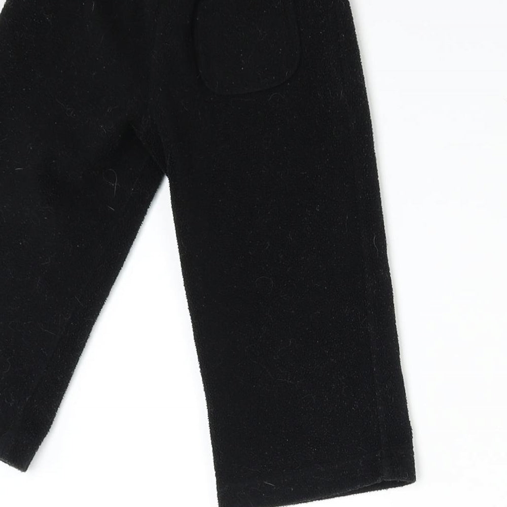 Baby Gap Boys Black Fleece Sweatpants Trousers Size 2 Years